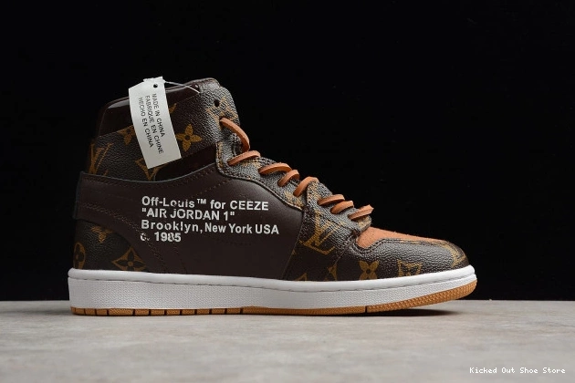Kicked Out Shoe Store x AJ1 Air OW AQ0818-158 Jordan Off-Louis 1 0707